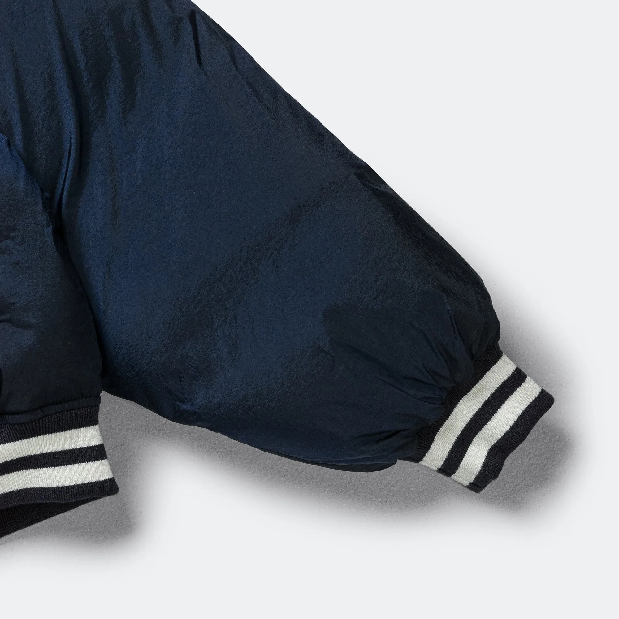 Varsity Down Jacket - Navy