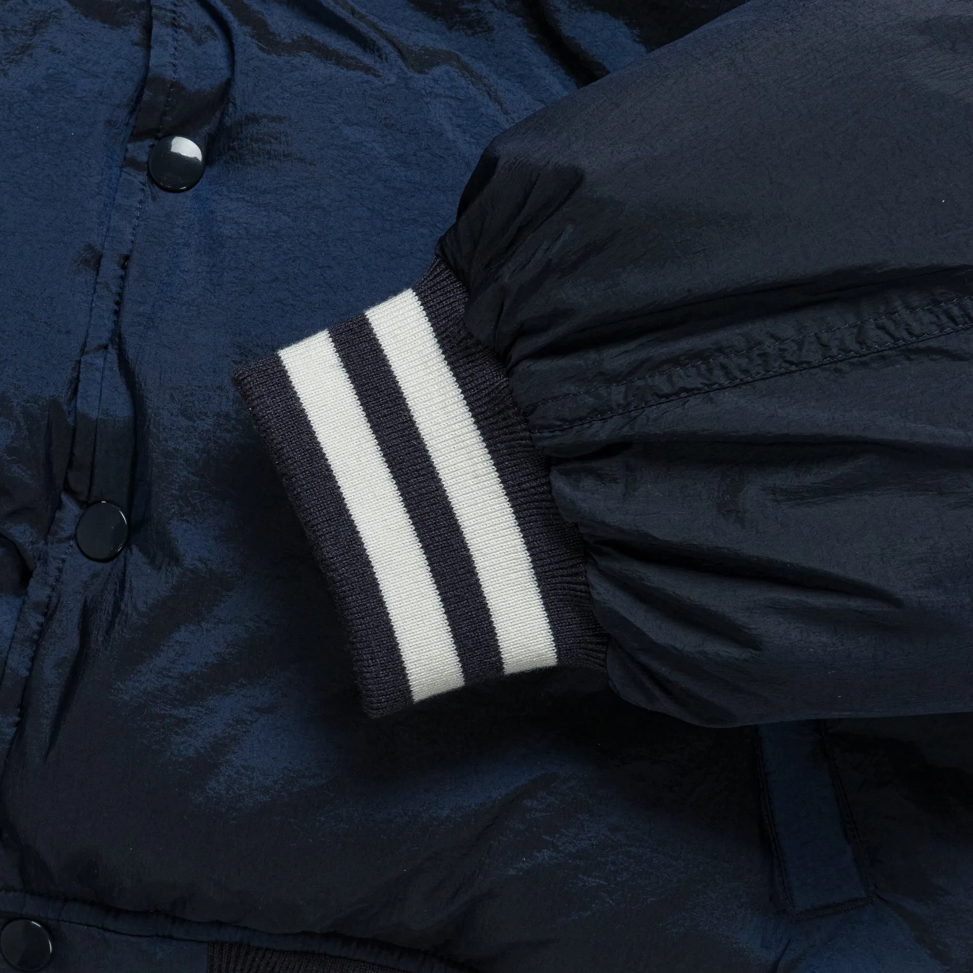 Varsity Down Jacket - Navy