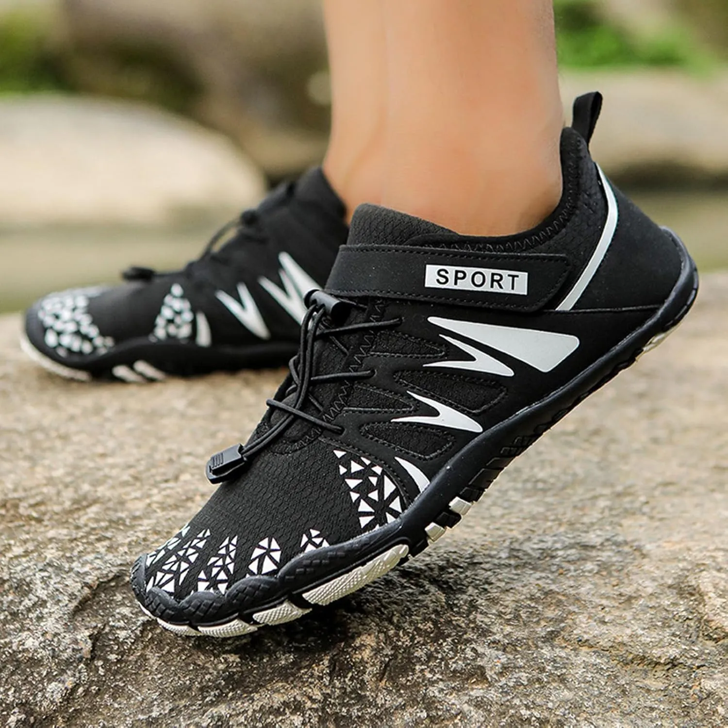 Water Shoes for Beach Swim Pool Barefoot Quick Dry Aqua Socks Womens Mens Outdoor Sports Hiking Surf Kayaking Yoga Exercise Shoes