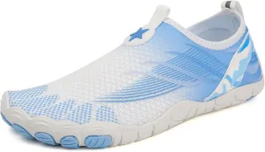 Water Shoes for Women Men Trail Running Healthy & Non-Slip Barefoot Shoes Aqua Swim Beach Shoes Breathable Quick Dry Lightweight Shoes Outdoor Sport Hiking Walking Shoes
