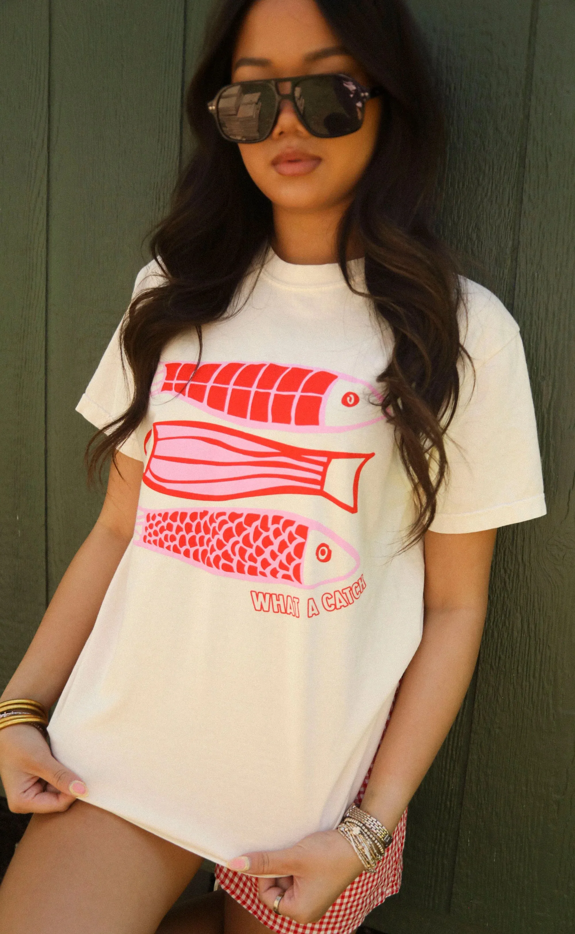 What A Catch Fish Tee