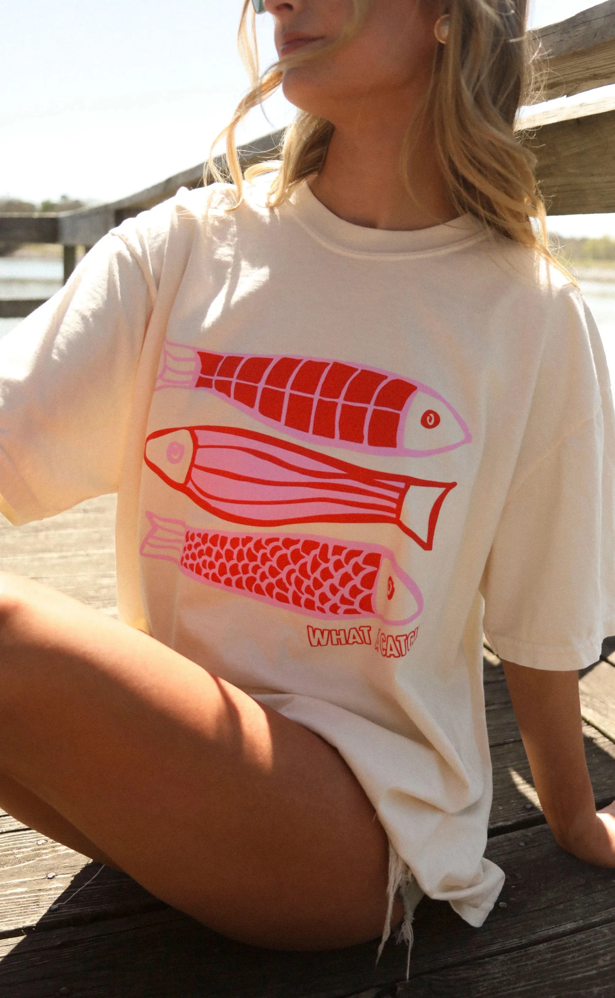 What A Catch Fish Tee