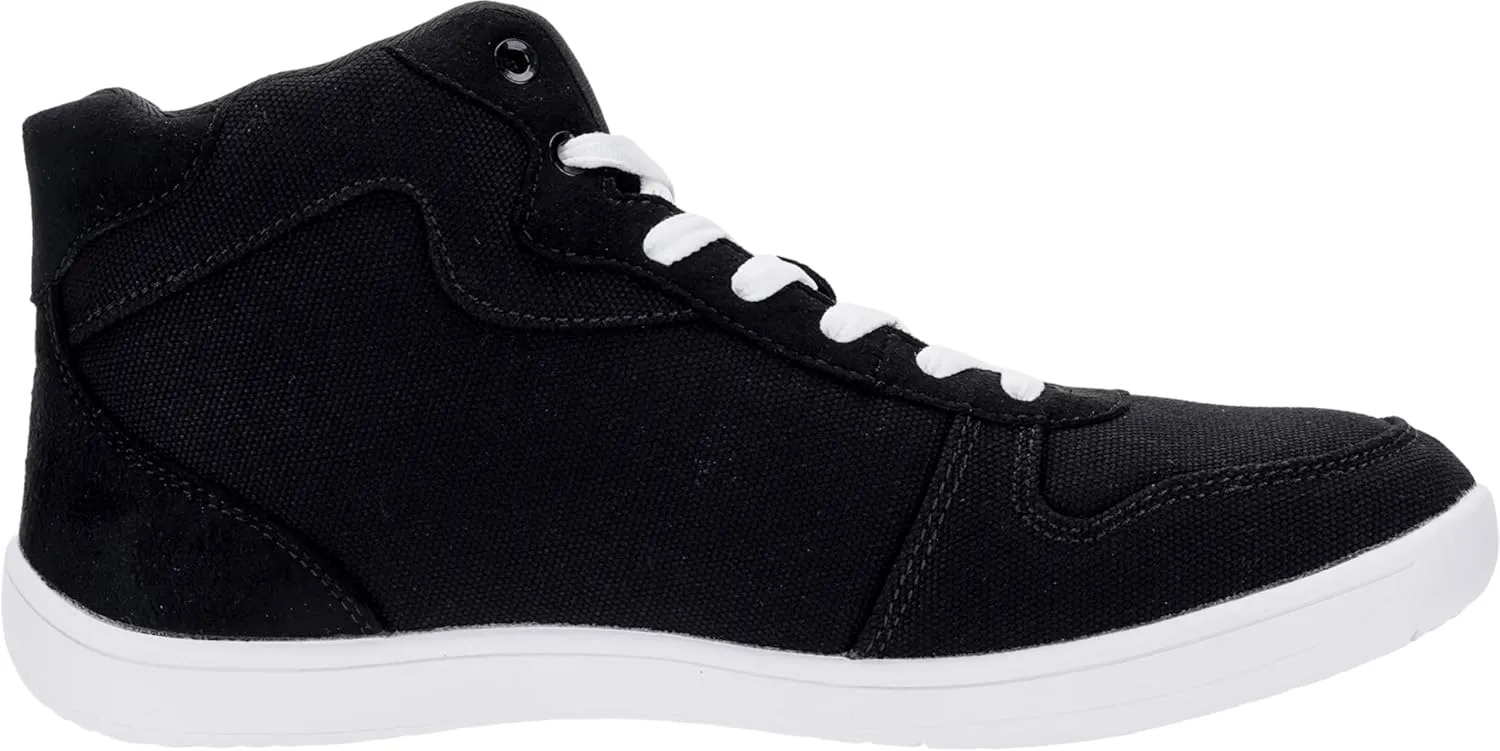 WHITIN Men's Canvas Minimalist Barefoot Shoes   Wide Toe Box   Zero Drop