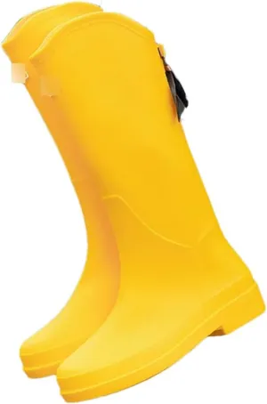 Wjnvfioo Fashion Women's Long Tube Thick Bottom Non-Slip Rainy Season Outdoor Rain Boots Waterproof Rain Boots Work Rain Boots