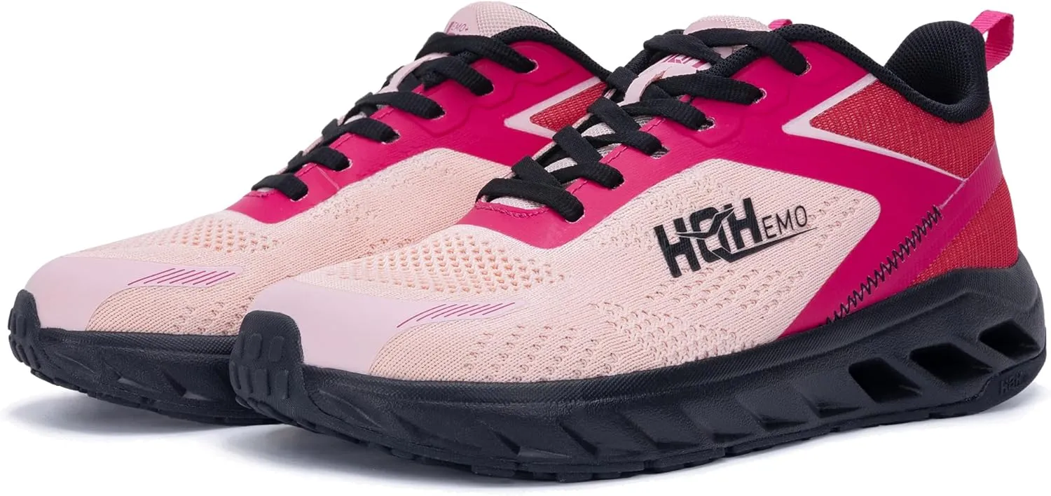 Women Wide-Toe Box Walking Athletic Sneakers Zero Drop Tennis Shoes Wide Width Running Jogging for Gym Outdoor Sport