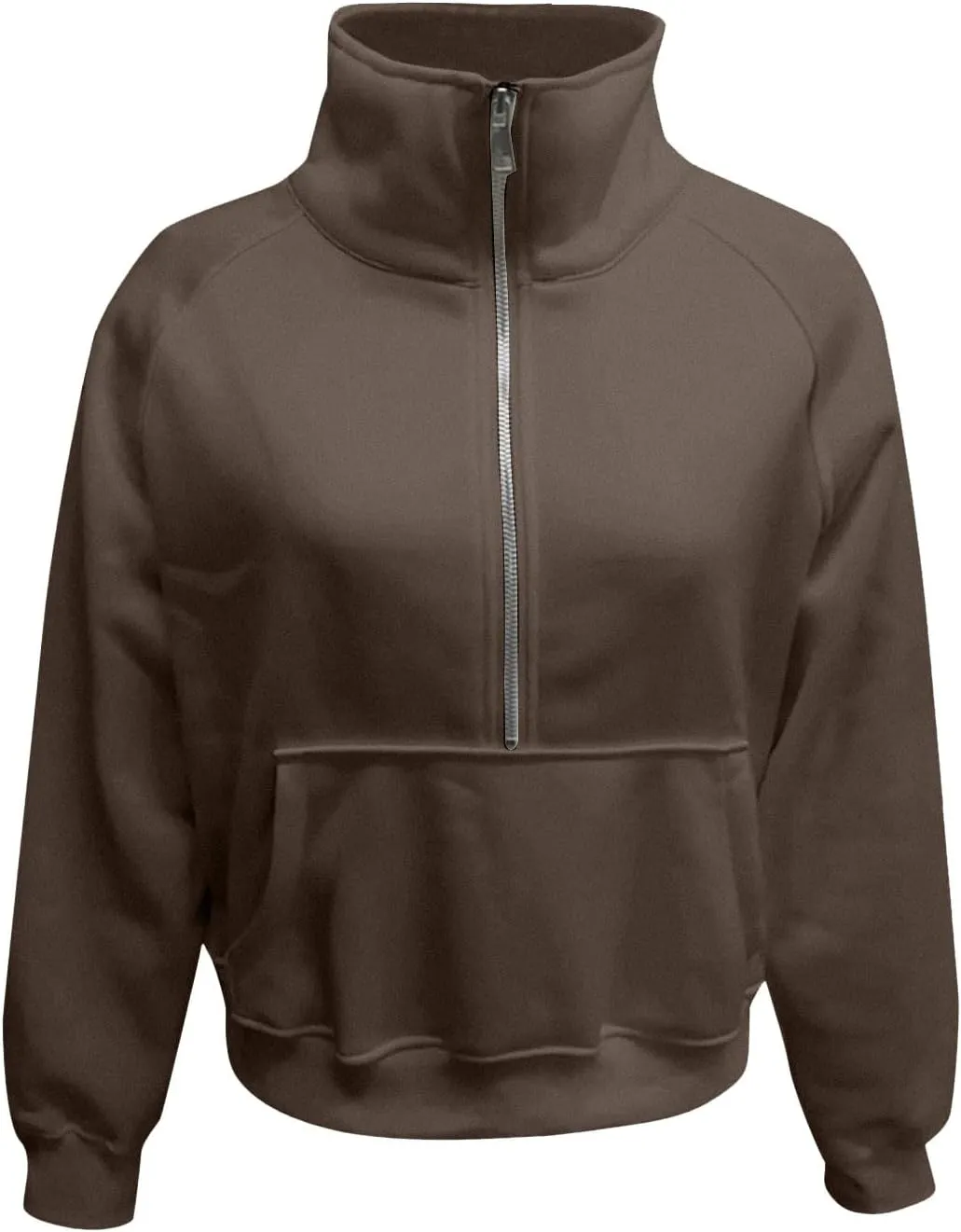 Women's Full Zip Up Sweatshirt Jackets Oversized Fleece Long Sleeve Tops With Pockets Thumb Hole Fall Outfits Clothes