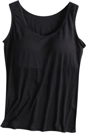 Womens Tank Tops with Built in Bra Padded Sleeveless Shirts Workout Yoga Tank Tops 2025 Trendy Athletic Tank Tops