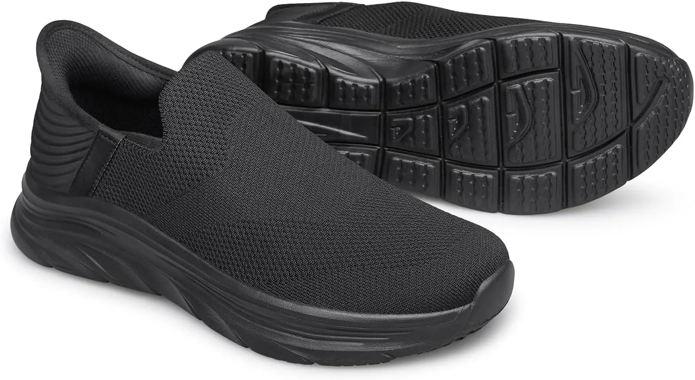 Women's Walking Shoes Hands Free Slip On Sneakers Comfort Lightweight Non Slip Workout Gym Nurse Shoes
