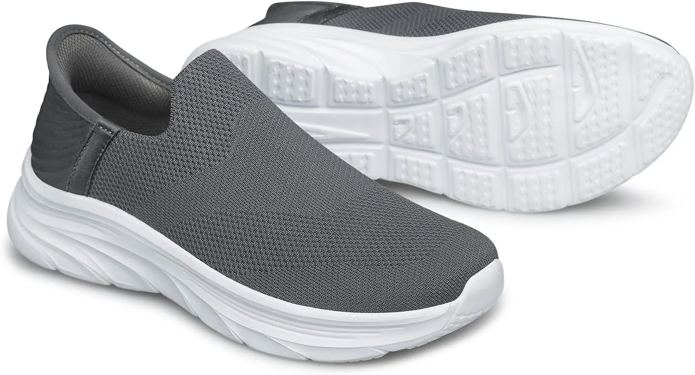 Women's Walking Shoes Hands Free Slip On Sneakers Comfort Lightweight Non Slip Workout Gym Nurse Shoes