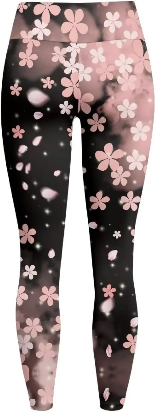 Xhuibop Leggings with Pockets for Women High Waisted Yoga Pants Comfortable Yoga Leggings Seamless Workout Pants