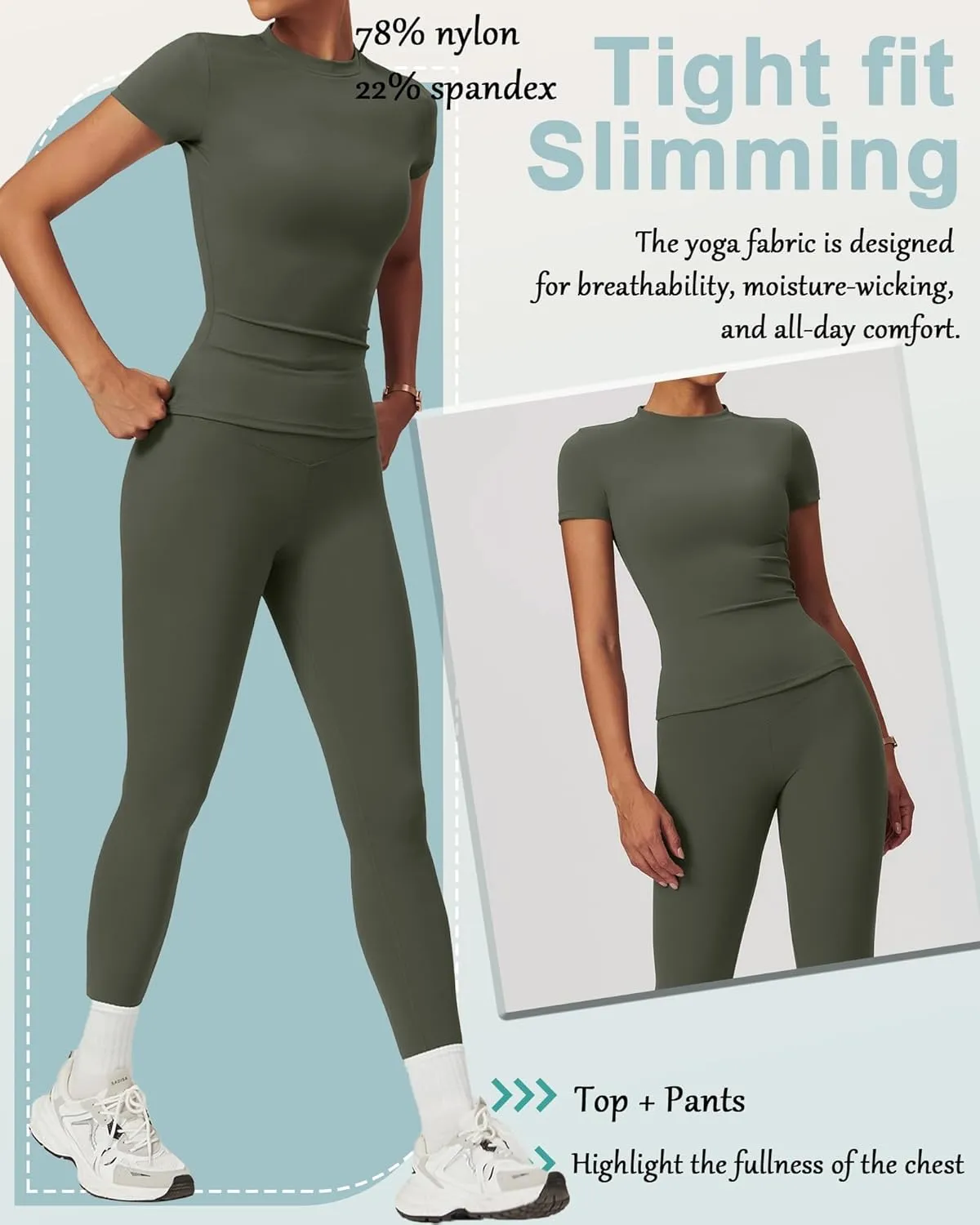 yoga sets for women 2 piece Seamless Workout Sets for Women High Waist Removing chest pad workout sets