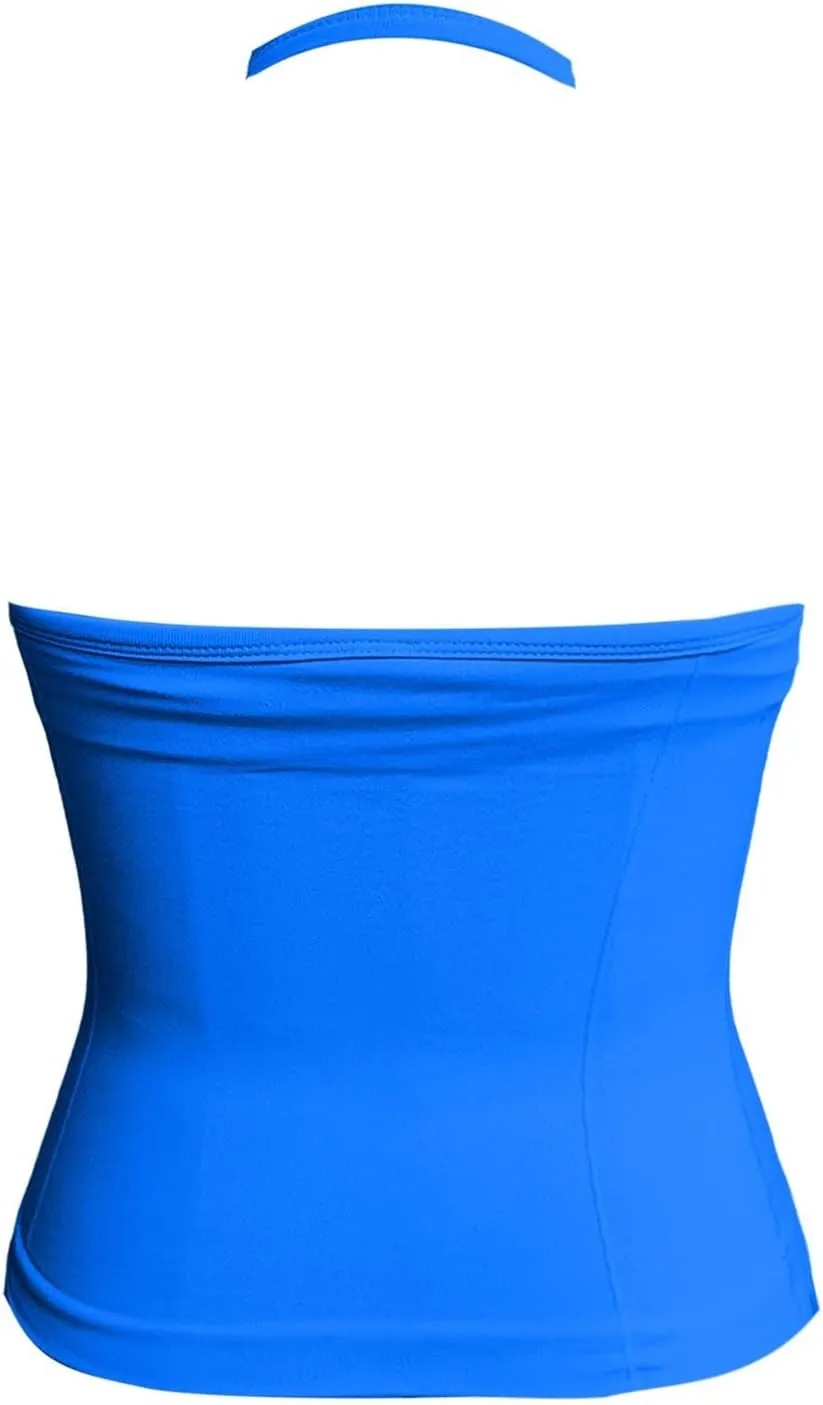Yoga Tops for Women Built in Bra Summer Halter Backless V Neck Shelf Bra Camis Yoga Shirts Gym Workout Tops Undershirt